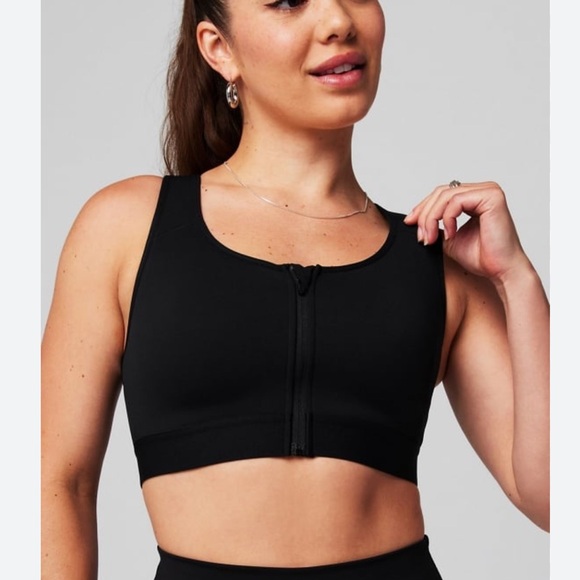 Fabletics Other - FABLETICS ZIP FRONT SPORTS BRA